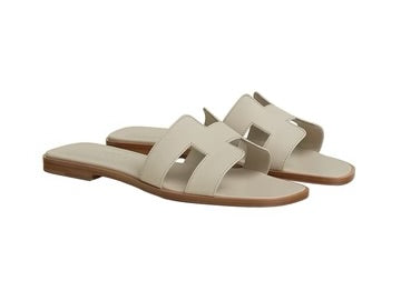 Hermes slides white
