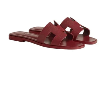 Hermes slides red